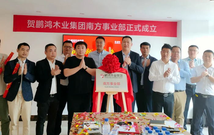 壹号娱乐木业集团南方销售事业部揭牌建设
